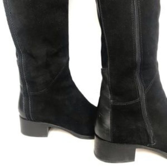 Veto Cuoio Black Heeled Zipper Boots - Picture 7 of 8